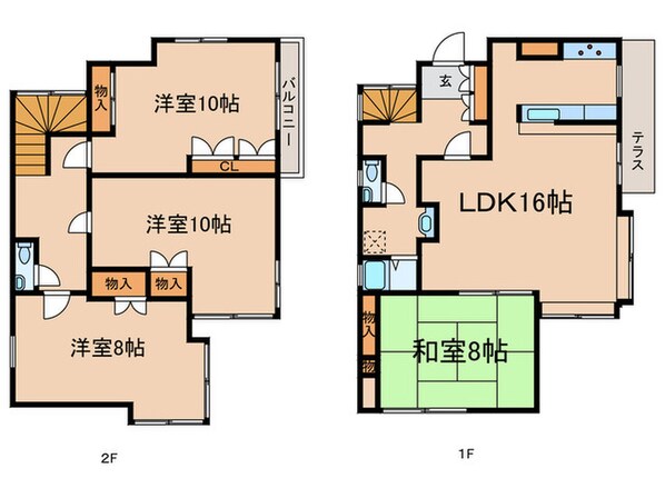 仮）上祖師谷戸建ての物件間取画像